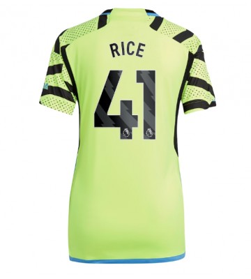 Arsenal Declan Rice #41 Replika Udebanetrøje Dame 2023-24 Kortærmet